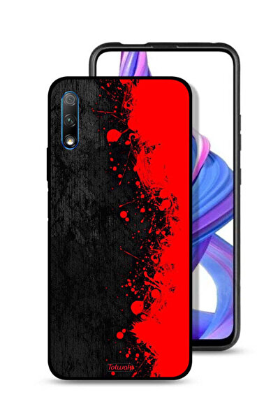 Tolwak غطاء حماية لهاتف Honor 9X (الصين) بنمط تجريدي