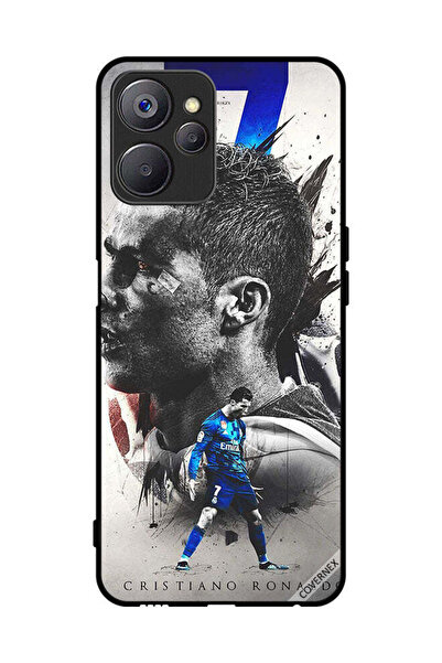 Covernex غطاء حماية لهاتف Realme 10 مع خلفية كريستيانو رونالدو