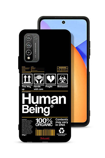 Tolwak Honor 10X Lite Protective Case Cover Human Being Sticker