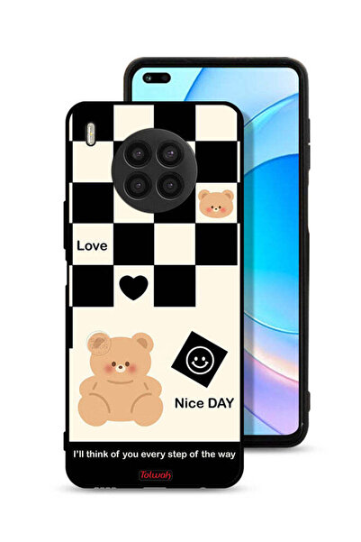 Tolwak غطاء حماية لهاتف Honor 50 Lite سأفكر فيك في كل خطوة على الطريق