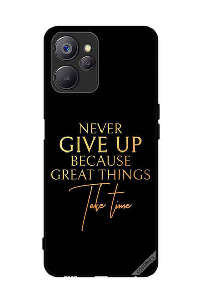 Covernex غطاء حماية لجهاز Realme 10 لا تستسلم أبدًا لأن الأشياء العظيمة تستغر...