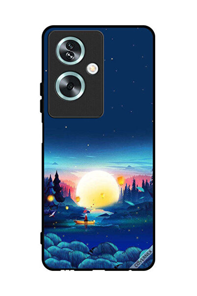 Covernex غطاء حماية لهاتف Oppo A79 مع منظر غروب الشمس