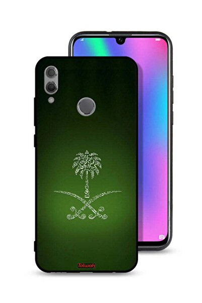 Tolwak غطاء حماية لهاتف Honor 10 Lite بعلامة المملكة العربية السعودية القديمة