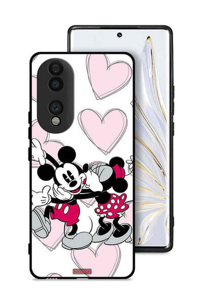 Tolwak غطاء حماية لهاتف Honor 70 بتصميم عناق ميكي ماوس