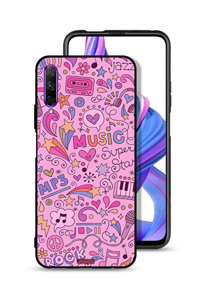 Tolwak غطاء حماية لهاتف Honor 9X Pro مع علامات موسيقية