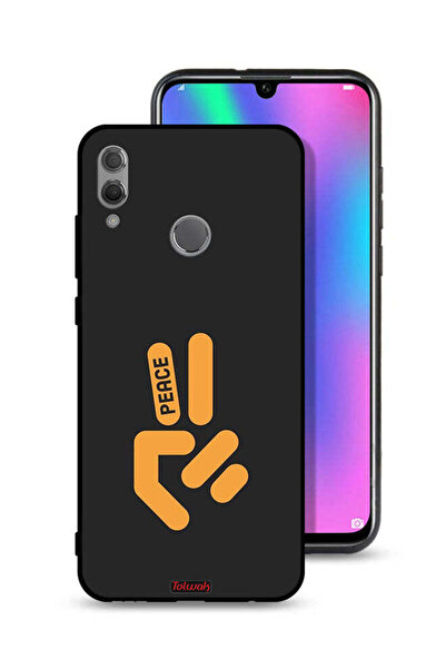 Tolwak غطاء حماية لهاتف Honor 10 Lite بتصميم Peace