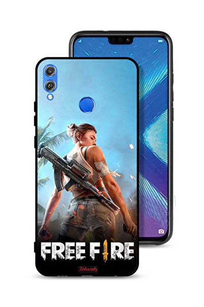 Tolwak غطاء حماية لهاتف Honor 8X من فري فاير
