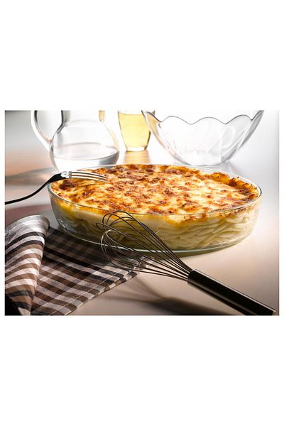 Paşabahçe Borcam Oval Tray - Single - 2400cc