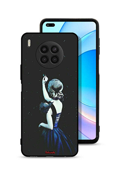 Tolwak غطاء حماية لهاتف Honor 50 Lite بتصميم نجمة مؤثرة