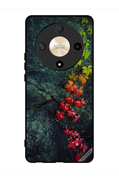 Covernex غطاء حماية لهاتف Honor X9b بأوراق جميلة