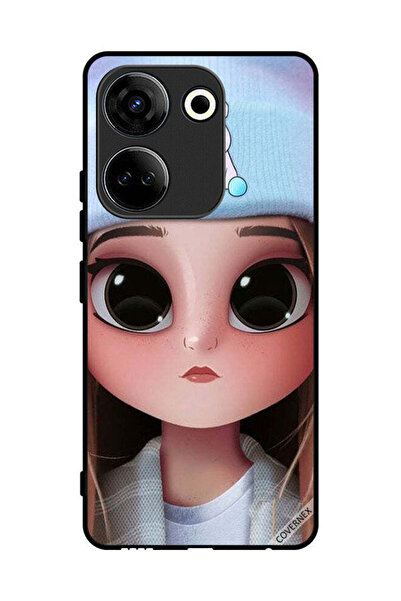 Covernex غطاء حماية لهاتف تكنو كامون 20 - فتاة يونيكورن لطيفة