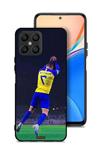 Tolwak غطاء حماية لهاتف Honor X8 4G كريستيانو رونالدو