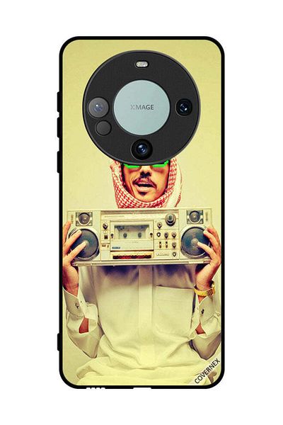 Covernex غطاء حماية لهاتف هواوي ميت 60 يحمل جهاز موسيقى عتيق