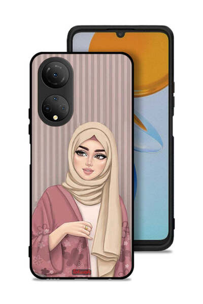 Tolwak Honor X7 Protective Case Cover Hijab Girl Art