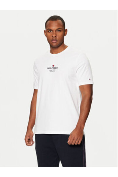Tommy Hilfiger Tricou bărbătesc MW0MW38980 alb