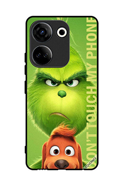 Covernex Protective Case Cover For Tecno Camon 20 Don't Touch My Phone Angry