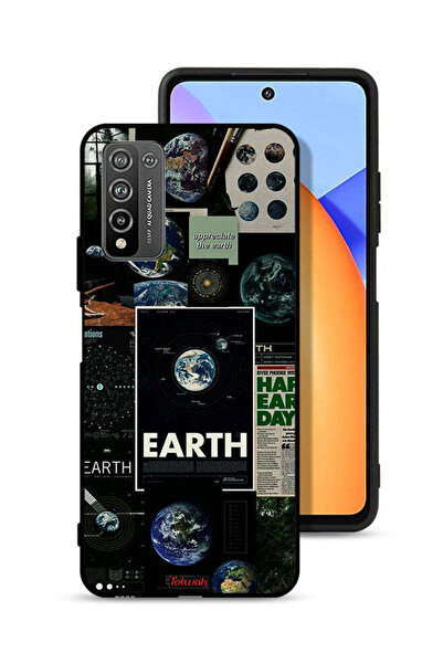 Tolwak Honor 10X Lite Protective Case Cover Earth