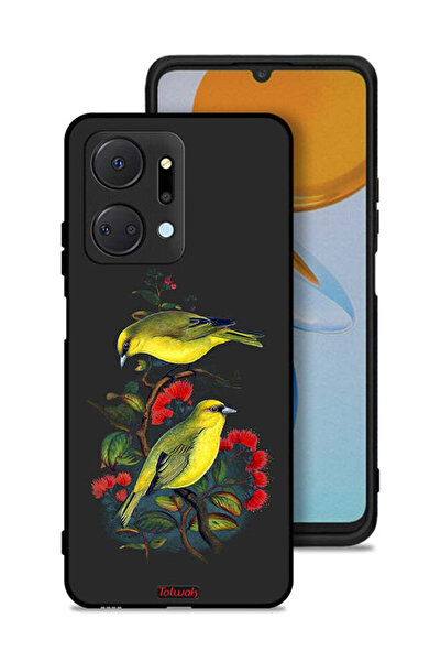 Tolwak غطاء حماية لهاتف Honor X7a بتصميم طيور
