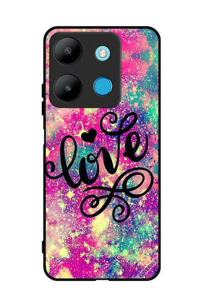 Covernex غطاء حماية لجهاز Infinix Smart 7 مع خلفية Love Sparks