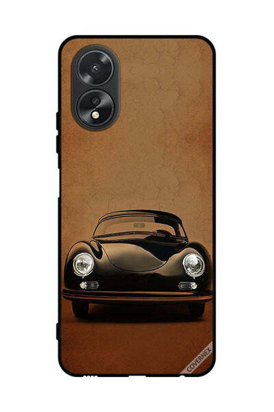 Covernex غطاء حماية لهاتف Oppo A38 - سيارة كلاسيكية