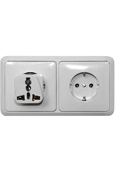 Mena Rise Şirinshop Universal Plug Adapter American -British Hdx1251(Fis004) 1108107