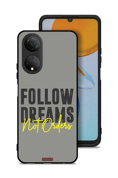 Tolwak غطاء حماية لهاتف Honor X7 - اتبع الأحلام وليس الأوامر