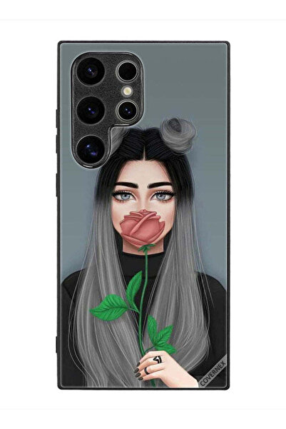 Covernex غطاء حماية لهاتف سامسونج جالاكسي S24 ألترا - فن فتاة لطيفة