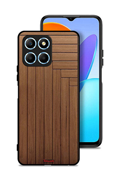 Tolwak غطاء حماية لهاتف Honor X8 5G بنمط باب