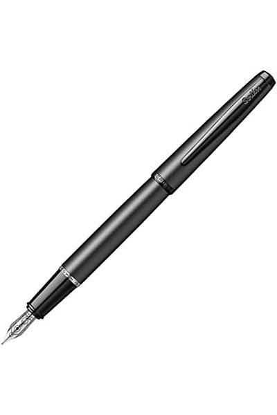 Mena Rise Şirinshop 88712 Metropolis 78Mb Boxed Fountain Pen, Matte Black 1108107