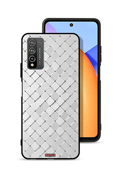 Tolwak Honor 10X Lite Protective Case Cover Tiles Texture