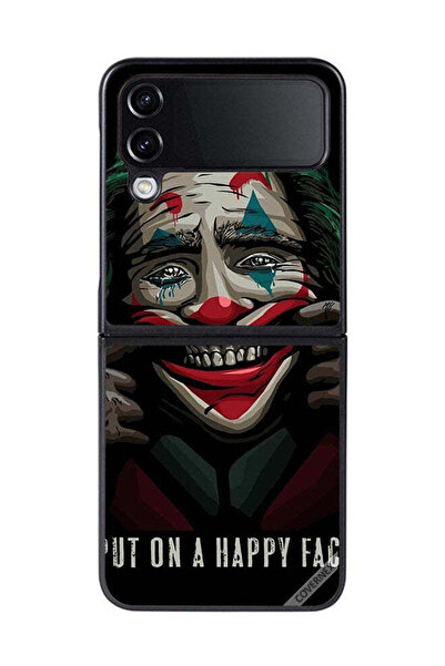 Covernex غطاء حماية لهاتف سامسونج جالاكسي زد فليب 4 بوجه سعيد