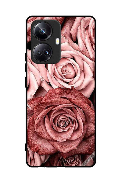 Covernex غطاء حماية لهاتف Realme 10 Pro Plus بلون زهور الخوخ