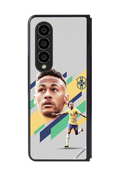 Covernex غطاء حماية لهاتف سامسونج جالاكسي زد فولد 4، رسم نيمار