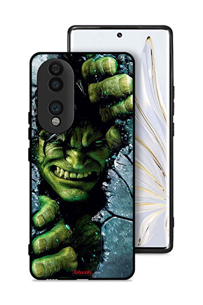 Tolwak غطاء حماية لهاتف Honor 70 بتصميم هالك المذهل