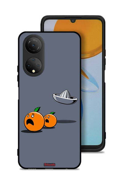 Tolwak غطاء حماية لهاتف Honor X7 بتصميم فني رقمي بسيط وفكاهي