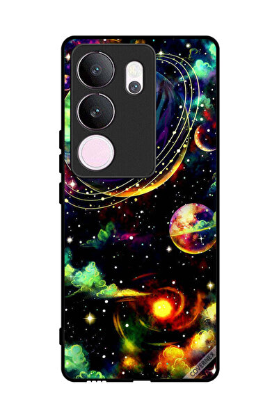 Covernex غطاء حماية لهاتف فيفو V29 برو - نباتات زحل