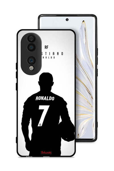 Tolwak غطاء حماية لهاتف Honor 70 بقناع كريستيانو رونالدو