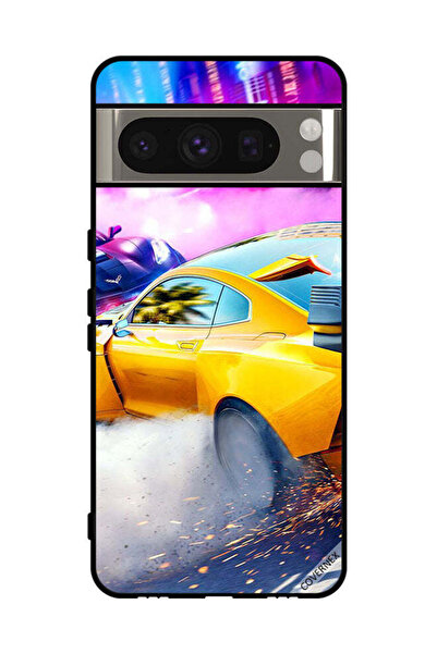 Covernex غطاء حماية لهاتف Google Pixel 8 Pro - سيارة سباق