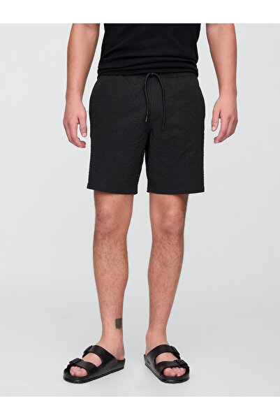 GAP Erkek6" Relaxed Seersucker Yüzme Şortları