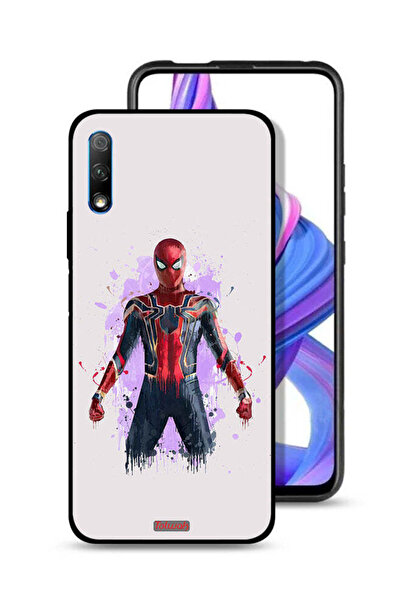 Tolwak غطاء حماية لهاتف Honor 9X (الصين) بتصميم العنكبوت الحديدي