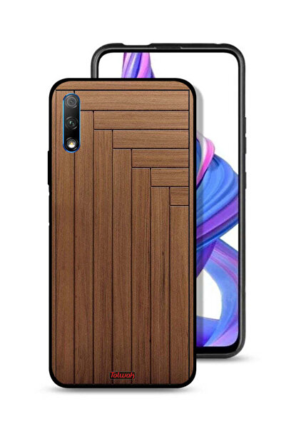 Tolwak غطاء حماية لهاتف Honor 9X (الصين) بنمط الباب