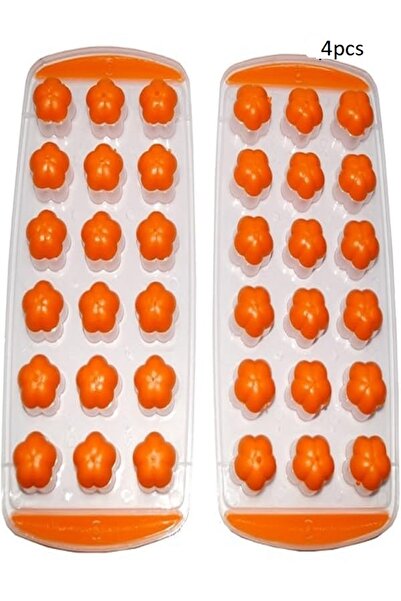 Generic قطعتين سيليكون الفاكهة شكل نجمة مكعبات الثلج قالب الشوكولاته صينية ال...