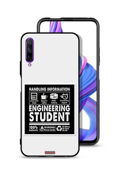Tolwak غطاء حماية لهاتف Honor 9X Pro - ملصق طالب هندسة