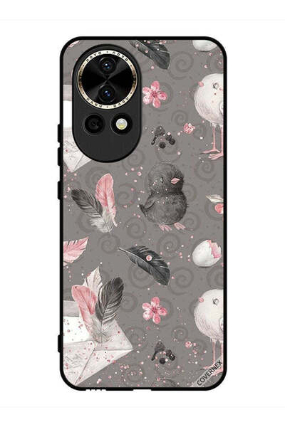 Covernex غطاء حماية لهاتف هواوي نوفا 12 - ريش وفراخ