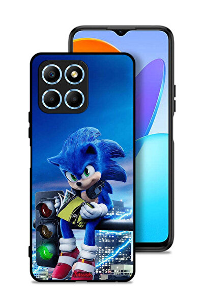 Tolwak غطاء حماية لهاتف Honor X8 5G بنمط سونيك ريدينج