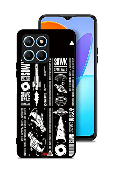 Tolwak Honor X8 5G Protective Case Cover Sowk Space Walk Sticker