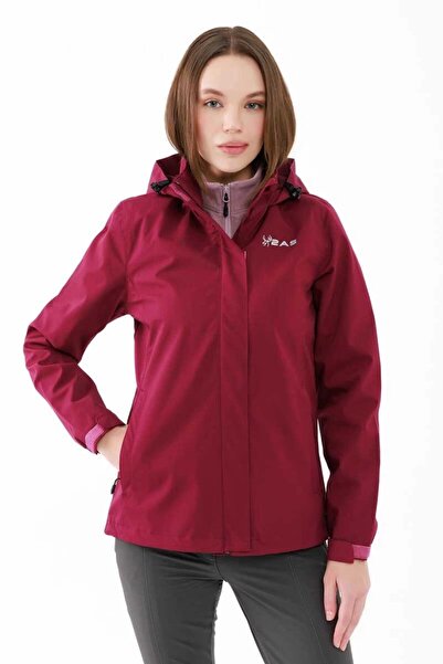 2AS Tinker Iıı.kadın Yağmurluk Vişne