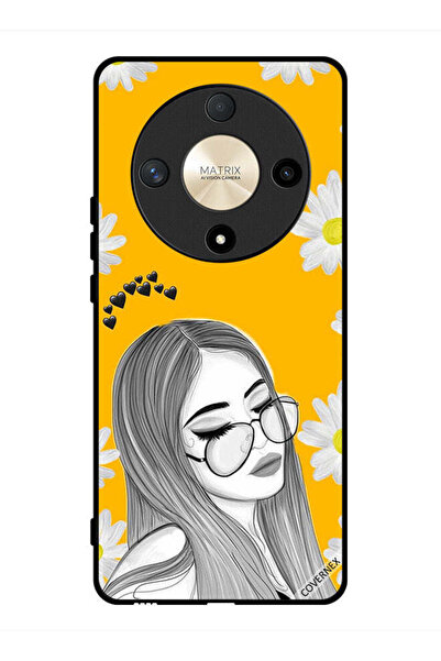 Covernex غطاء حماية لهاتف Honor X9b - نظارات - فن الفتاة