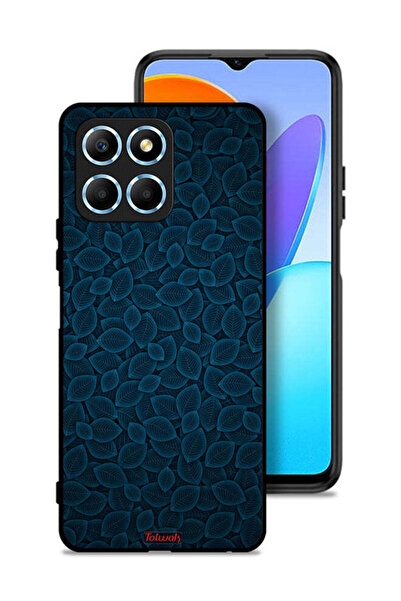 Tolwak غطاء حماية لهاتف Honor X8 5G بنقشة أوراق فنية رقمية