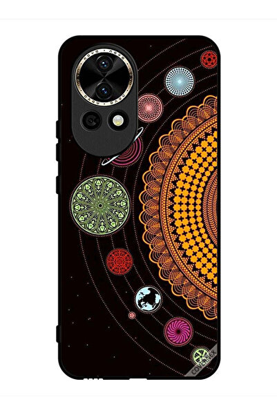 Covernex غطاء حماية لهاتف هواوي نوفا 12 - فن النظام الشمسي الماندالا